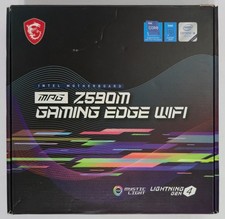 MSI MPG Z590M GAM EDGE WIFI LGA 1200 Intel Z590 Micro ATX Motherboard picture