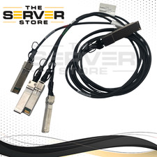 40G QSFP+ to 4x 10G SFP+ Passive DAC Breakout Cable 1M picture