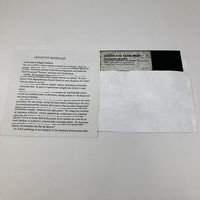 Ardok the Barbarian Disk and Manual by Spinnaker for the Commodore 64 c64 Floppy picture