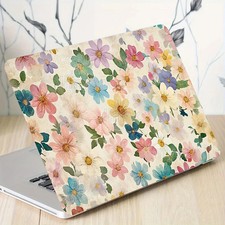 2Pcs Floral Vinyl Scratch Resistant Universal Laptop Skin picture