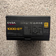 EVGA SuperNOVA 1000 GT 1000W 80 Plus Gold Modular ATX PSU Black picture