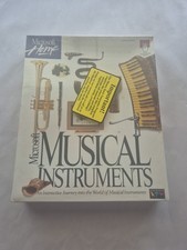 Microsoft Musical Instruments (1993) – Factory Sealed – Vintage Mac CD-ROM picture