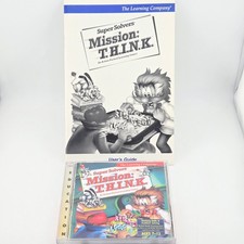Learning Company Super Solvers Mission T.H.I.N.K. 1997 PC Mac CD-ROM & Manual picture