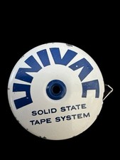 RARE UNIVAC Solid State Tape System Promo 2-ft Retractable Steel Tape Measure TB picture