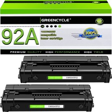2PK C4092A Toner Cartridge For HP Laserjet 1100 3200 1100ASE 1100AXI 1100SI picture