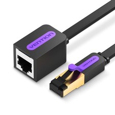 VENTION Cat7 Ethernet Extension Cable 1.6FT 10Gbps 600MHz Flat Shielded Extender picture