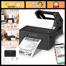 Wireless Bluetooth Thermal Shipping Label Printer, 4x6 for Small Business, Fast picture