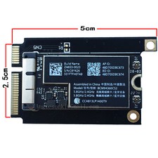 802.11AC BCM94360CS2 Airport WiFi WLAN Card Bluetooth 4.0&PCI-E Adapter&Antenna picture
