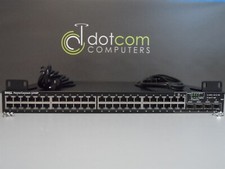 Dell PowerConnect 6248P Gigabit Switch 48 Ports POE Layer 3 Console Cable picture