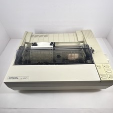 Vintage 80sEpson P80SA LX-810 9 Pin Dot Matrix Printer Parallel Interface UNTEST picture