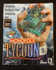 2001 Hasbro Monopoly Tycoon CD-ROM Game  Infogames Rated E  picture