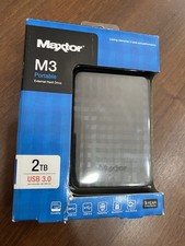 Maxtore External Hard Drive 2TB USB3.0 M3 Portable - NEW picture