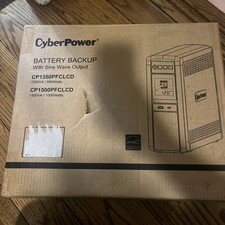 Cyberpower Battery Backup Sine Wave Outlet CP1350PFCLCD 20V picture