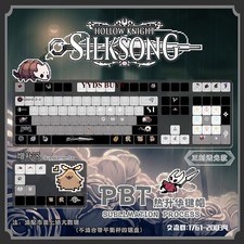 Hot Hollow Knight: Silksong Anime Keycaps For Mechanical Keyboards Decoration picture