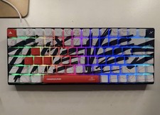 OB Higround x 100 Thieves Basecamp 75+ Wired RGB Hot-Swappable Keyboard Black picture