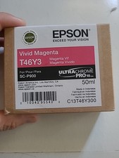 2023 Genuine Epson T46Y3 Vivid Magenta Ink SureColor SC-P900 50ml Factory Sealed picture