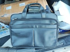 McKlein 87855 Bowery Leather Wheeled  Detachable Laptop Briefcase - Black picture