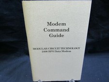 VTG Modem Command Guide 2400 BPS Data Modem JDR Microdevices Modular Circuit  picture