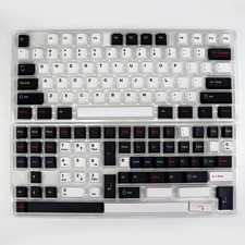 KBDiy PBT Keycaps Retro Colorway Cherry Profile 140-Key EN/KR Set picture