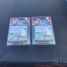 2x Memorex Mini DVD- 30 Minute 1.4 GB 5-Pack for DVD Camcorder *FREE SHIPPING* picture