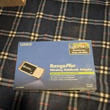 Linksys RangePlus Wireless Adapter 802.11g 54 Mbps PCMCIA PC Card WPC100 picture