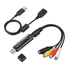 BUFFALO USB2.0 VHS 8mm dubbing Import to computer Video Capture PC-SDVD/U2G2 NEW picture