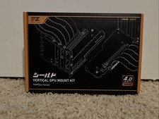 EZDIY FAB Vertical GPU Mount Kit, Shield Series --PCIe 4.0 Riser White picture