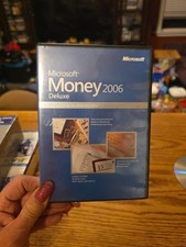 Microsoft Money 2006 Deluxe for Windows PC Tested In Case With Manual  picture