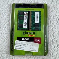 Kingston 2GB DDR2 667MHz PC2-5300 Laptop RAM Kit KVR667D2K2SO/2GR New picture