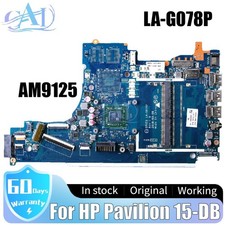 For HP Pavilion 15-DB Laptop Motherboard LA-G078P L54792-601 A4 AM9125 1RAM Slot picture