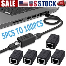 RJ45 Inline Coupler Cat7 Cat6 Cat5e Cat5 Ethernet LAN Network Cable Adapter Lot  picture