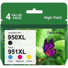 Pertmceo 950 951 Ink Cartridges for HP OfficeJet Pro 8610 8600 8620 8630 8660 picture