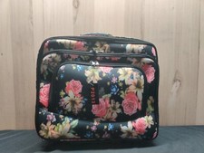 World Traveler Rolling 17-inch Laptop Case - Rose Lily picture