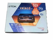 TDK Velocd 48164 UE hi speed. USB 2.0 external cd burner. picture