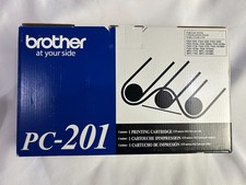 Genuine Brother PC-201 Black Printing Cartridge FAX-1020 MFC-1770 **NEW Sealed** picture