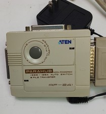 Aten Parahub AF-241 IEEE-1284 Auto Switch w/ power adapter  picture