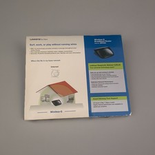 Linksys DIR-890L/R 54 Mbps 4-Port 10/100 Wireless G Router (WRT54G2) picture