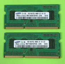 🔥Samsung 2GB (2X1GB) 1Rx8 PC3-8500S COMPUTER RAM MEMORY M471B2873FHS-CF8 picture