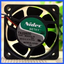 Nidec TA225DC M34313-16 6025 DC24V 0.16A 6CM 2-Wire Inverter Cooling Fan picture