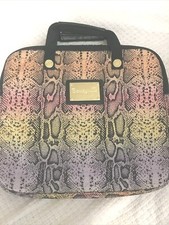 Betseyville by Betsey Johnson Laptop Case Multicolor Logo Lined NEW picture