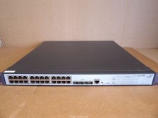 3COM 3CRBSG28PWR93 HP JE008A 24-Port Network Switch Gigabit PoE - INCL RACK EARS picture