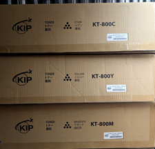 ✨ Set of 3 KIP KT-800Y KT-800C KT-800M Toner for KIP 850 Series *READ ✨ picture