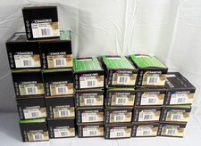 24 Lot Lexmark Toner Cartridges Black Magenta Yellow Cyan Extra High Yield  C544 picture