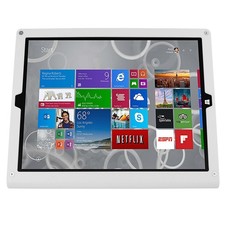 WindFall Stand + Kensington ClickSafe Cable Lock for Surface Pro 3/4, Grey White picture