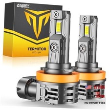 FAHREN H11/H9/H8 LED Bulb 60000LM 900% Brighter 6500K Super Bright 1:1 Mini picture