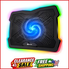 Ultimate - RGB Laptop Cooling Pad with LED Rim - NEW - Gaming Laptop Cooler -... picture