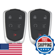 X Autohaux 2Pcs 433Mhz Hyq2Eb Replacement Keyless Entry Remote Car Key Fob For picture