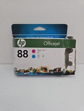 Original Genuine OEM HP 88 Cyan Magenta OfficeJet Ink Printer Cartridge Dual 2 picture