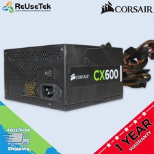 Corsair CX600 600W Power Supply 240V AC 80 Plus Bronze Certified | CP-9020048 picture