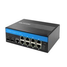 Industrial Gigabit Ethernet L2 Managed Switch 8 X Gigabit Ports 2 X SFP Slots... picture